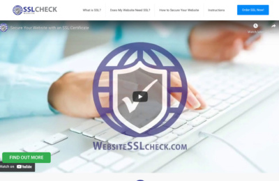 Website SSL Check web thumbnail