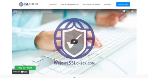 Website SSL Check web thumbnail
