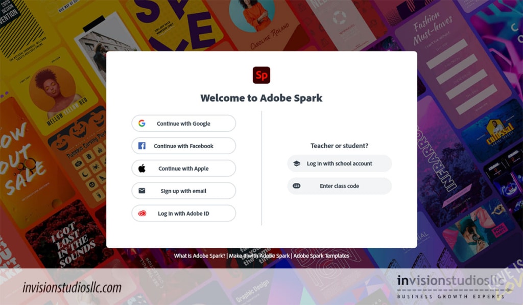 Adobe Spark design tool for marketers